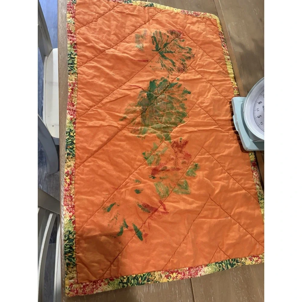 Handmade Patchwork Autumn Table Runner~28